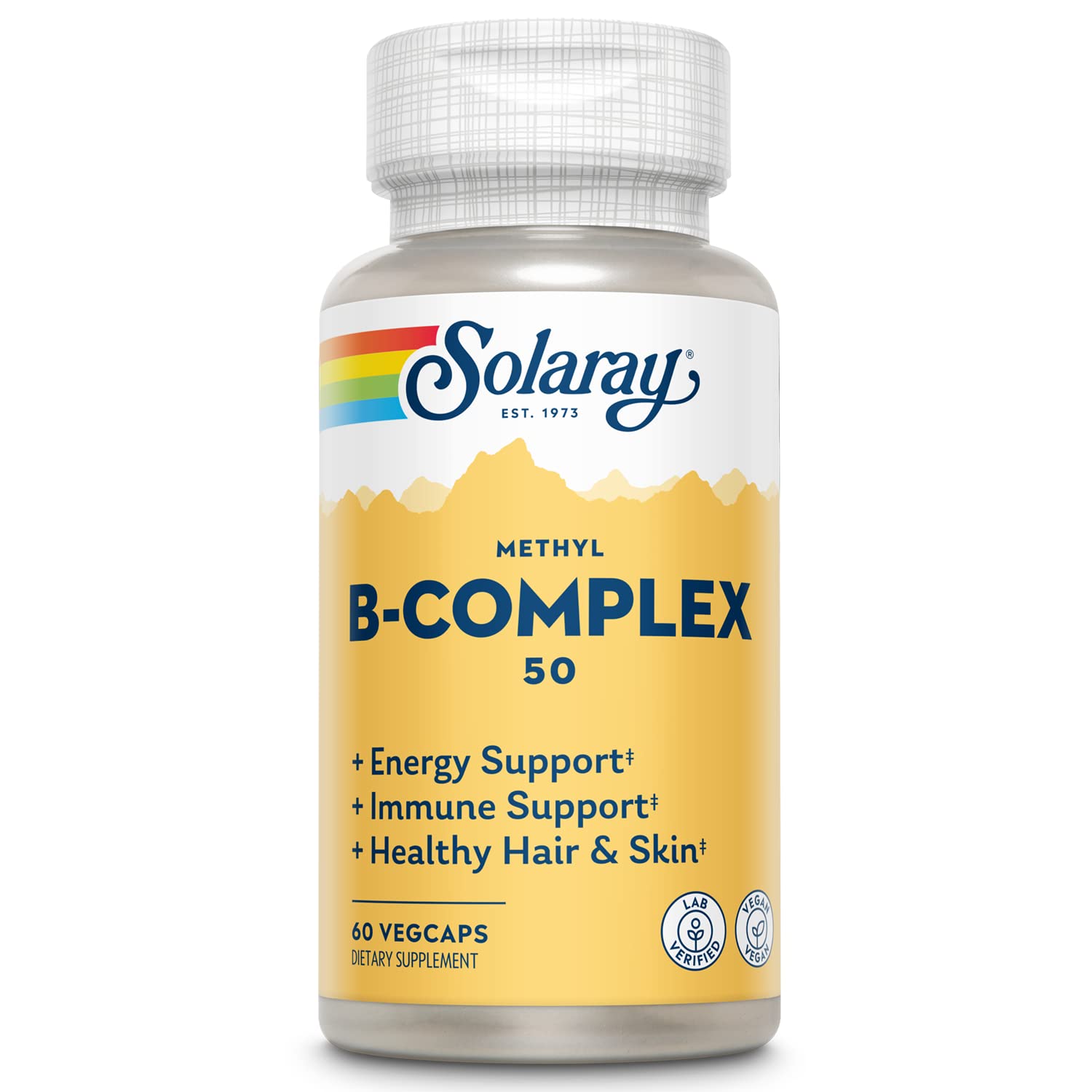 Foto 2 pulgar | Suplemento Solaray Methyl B Complex 50 Mg 60 Cápsulas Vegetales - Venta Internacional.