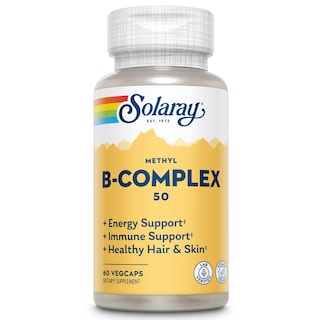 Foto 1 | Suplemento Solaray Methyl B Complex 50 Mg 60 Cápsulas Vegetales - Venta Internacional.