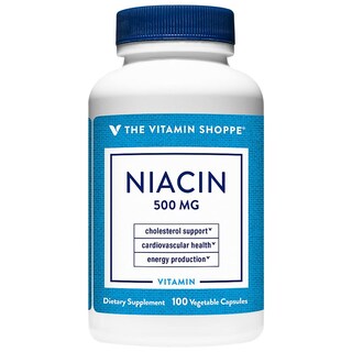 Foto 1 | Complementa The Vitamin Shoppe Con 500 Mg De Niacina Y Colesterol - Venta Internacional.