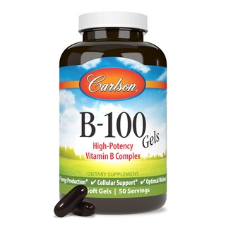 Foto 5 | Suplemento Carlson B-100 Gels, Complejo De Vitamina B De Alta Potencia - Venta Internacional.