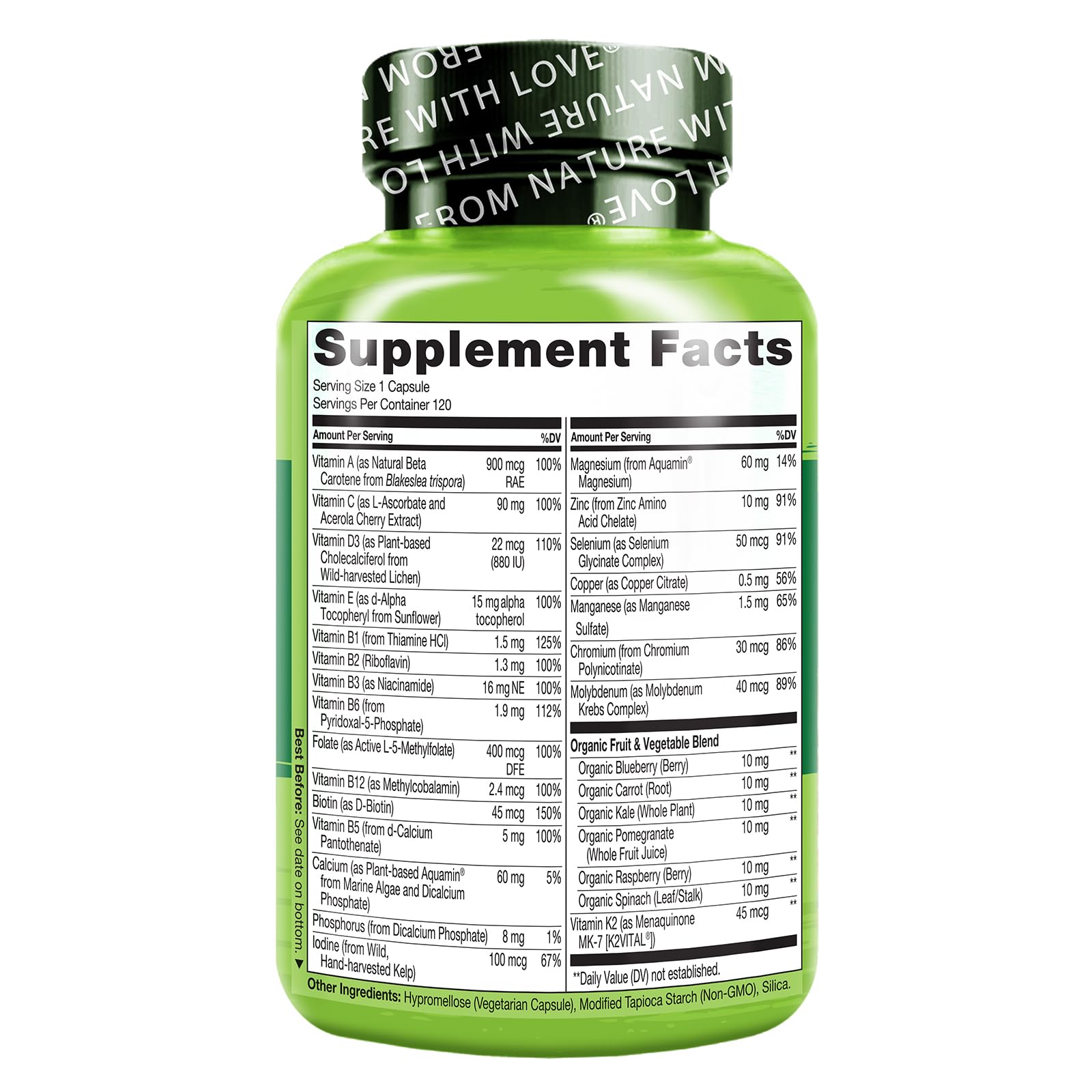 Foto 3 pulgar | Multivitamínico Naturelo One Daily Women 50+ 120 Cápsulas - Venta Internacional.