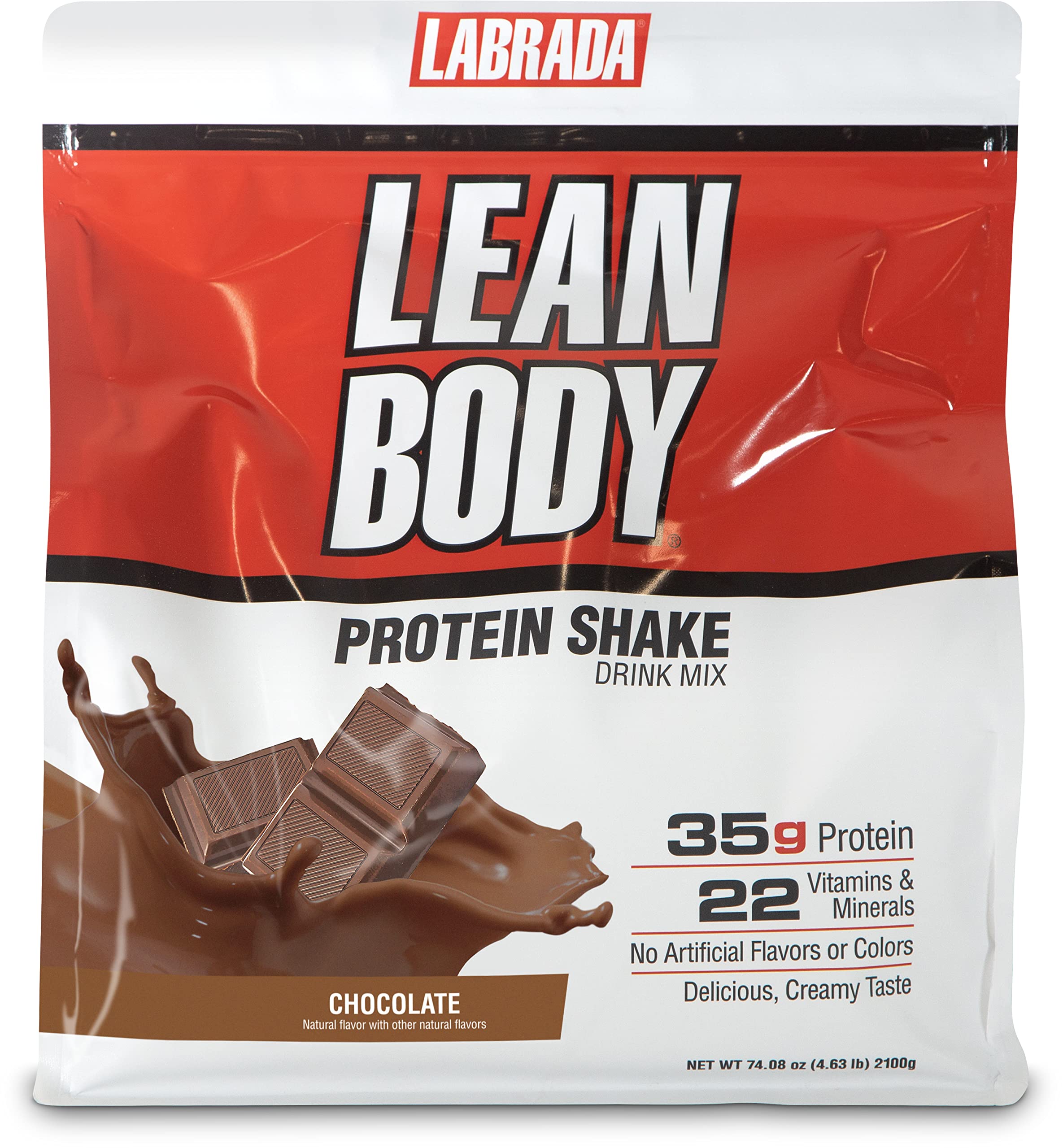 Foto 2 pulgar | Proteínas Labrada Lean Body Chocolate 2,1 Kg - Venta Internacional