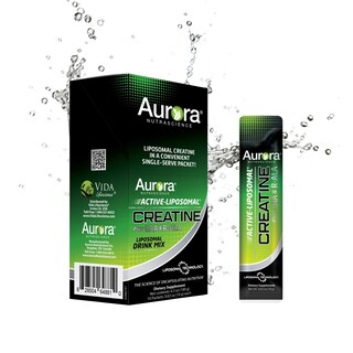 Foto 1 | Suplemento De Creatina Liposomal Activa Aurora Nutrascience 10 Paquetes- Venta Internacional