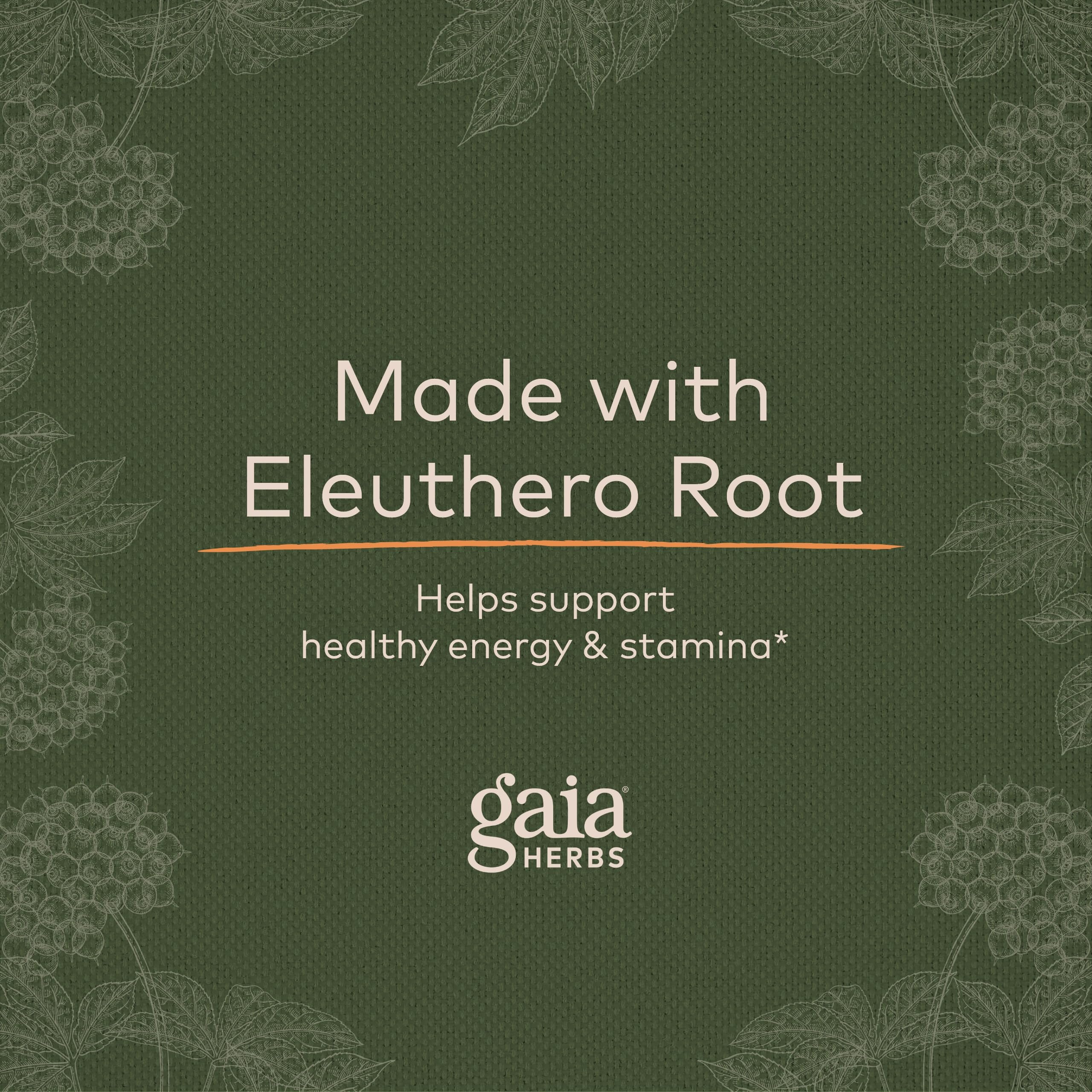 Foto 7 pulgar | Suplemento Gaia Herbs Eleuthero Root Energy 60 Cápsulas Veganas - Venta Internacional