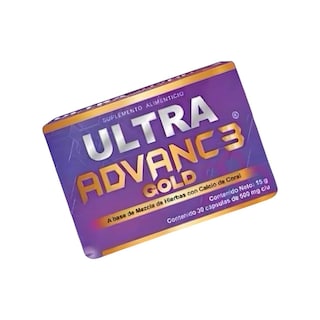 Foto 4 | Pack 3 Ultra Advanc3 Gold 30 Cápsulas De 500 Mg Alivio Para Articulaciones Y Huesos
