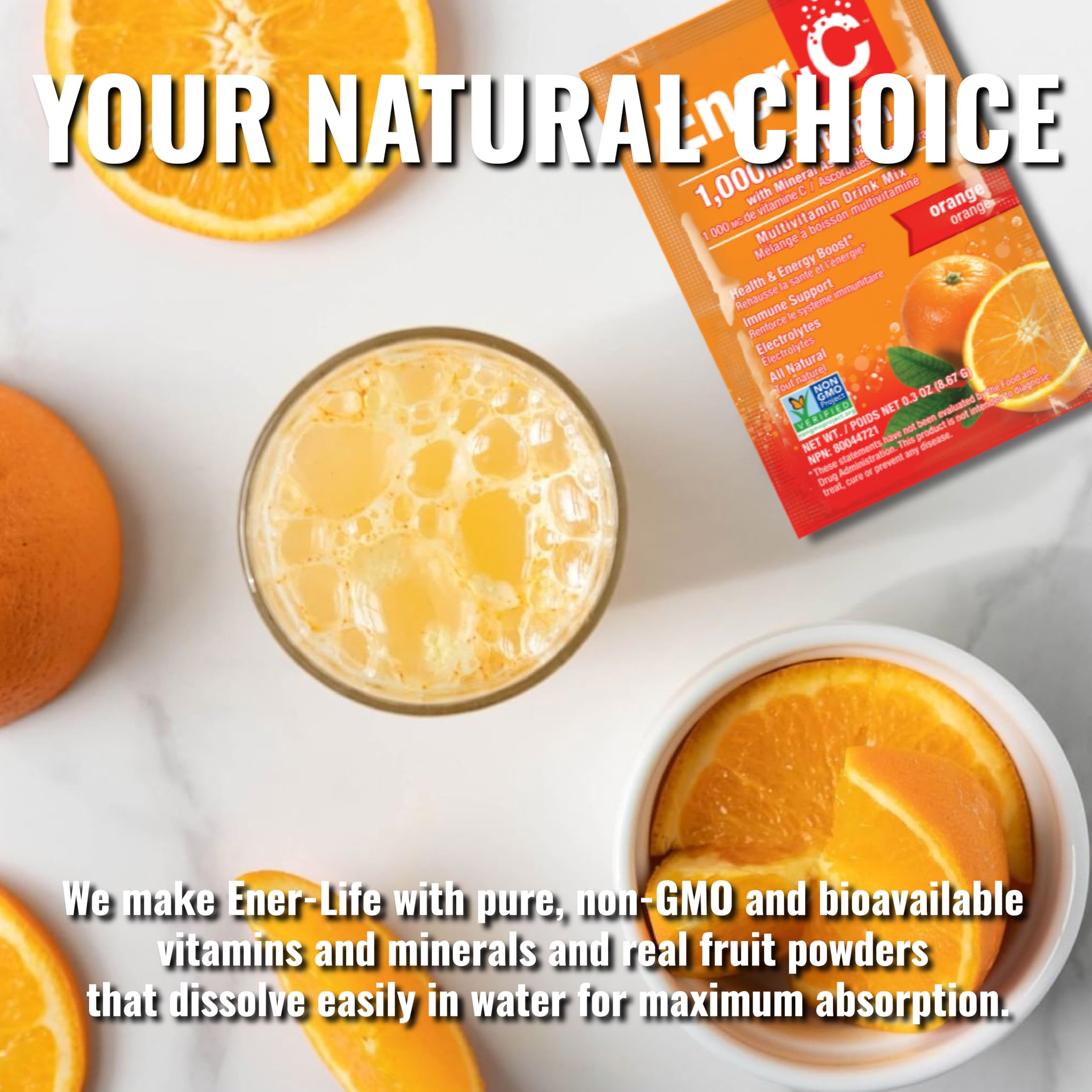 Foto 5 | Multivitamínico Ener-c Naranja 1000 Mg Vitamina C 30s - Venta Internacional