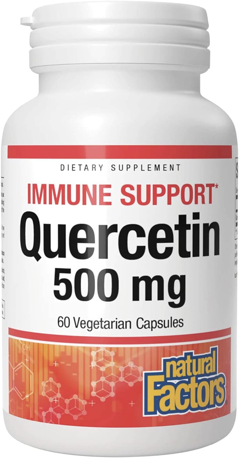 Foto 2 pulgar | Suplemento Natural Factors Quercetina 500 Mg 60 Cápsulas - Venta Internacional