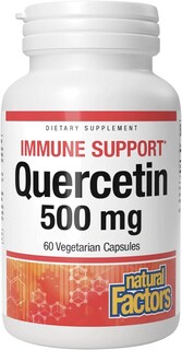 Foto 1 | Suplemento Natural Factors Quercetina 500 Mg 60 Cápsulas - Venta Internacional