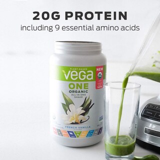 Foto 3 | Proteína en Polvo Vega One Organic Chocolate 375 ml Vegano - Venta Internacional