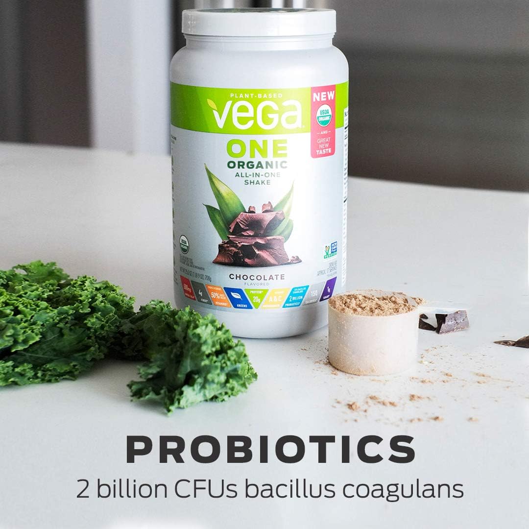 Foto 7 pulgar | Proteína en Polvo Vega One Organic Chocolate 375 ml Vegano - Venta Internacional