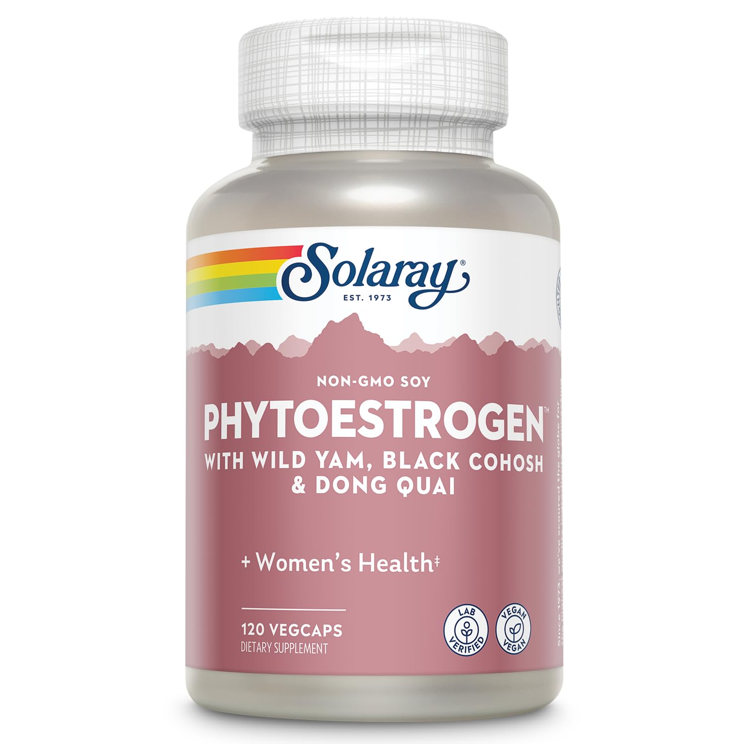 Foto 2 pulgar | Suplemento Solaray Phytoestrogen Menopause 120 Cápsulas Vegetales - Venta Internacional
