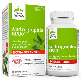 Foto 1 | Suplemento Terry Naturally Andrographis Ep80 Extra Strength - Venta Internacional