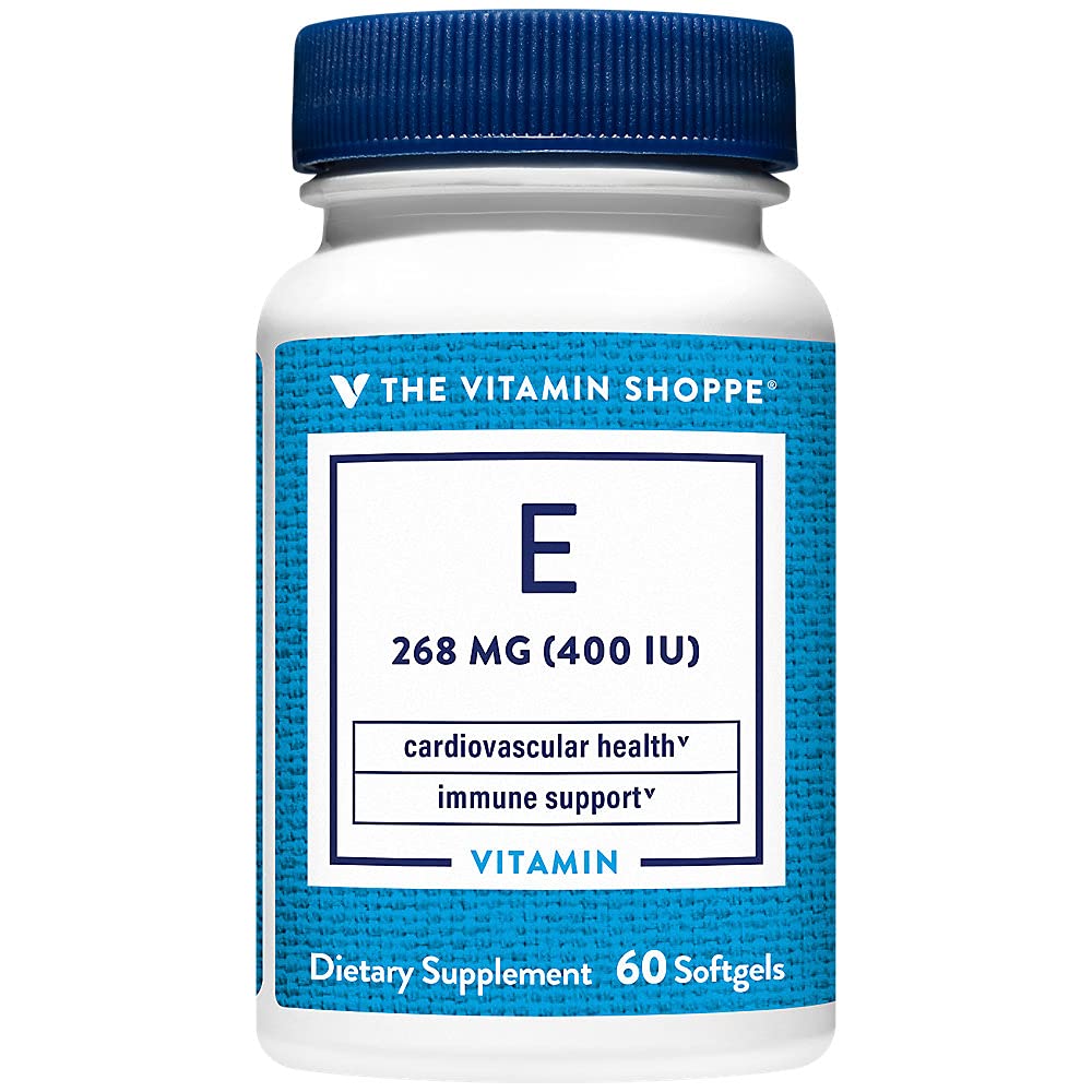 Foto 8 pulgar | Suplemento Vitamina E The Vitamin Shoppe 400 Ui 60 Cápsulas Blandas - Venta Internacional