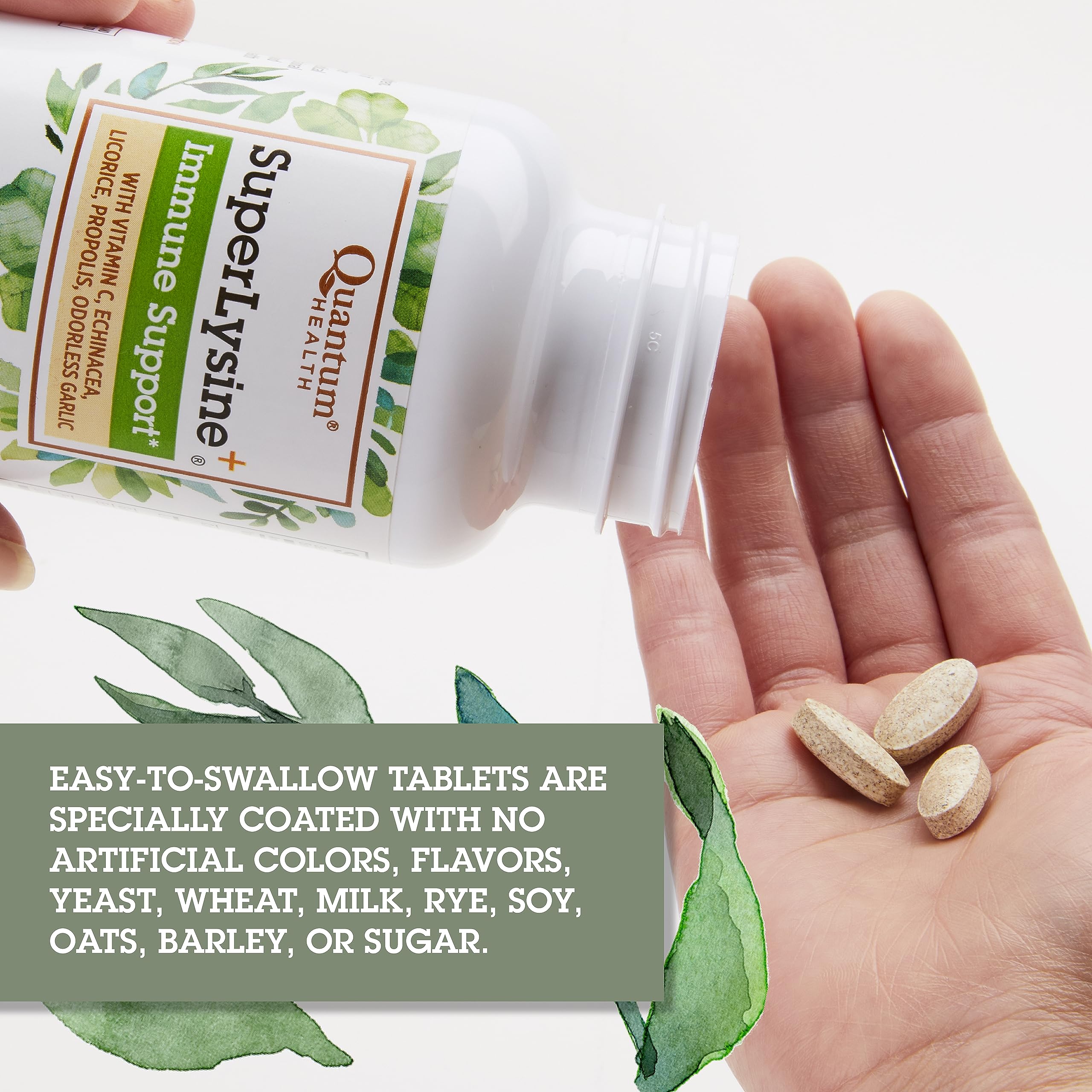 Foto 5 pulgar | Suplemento Quantum Health Superlysine+ 180 Comprimidos - Venta Internacional