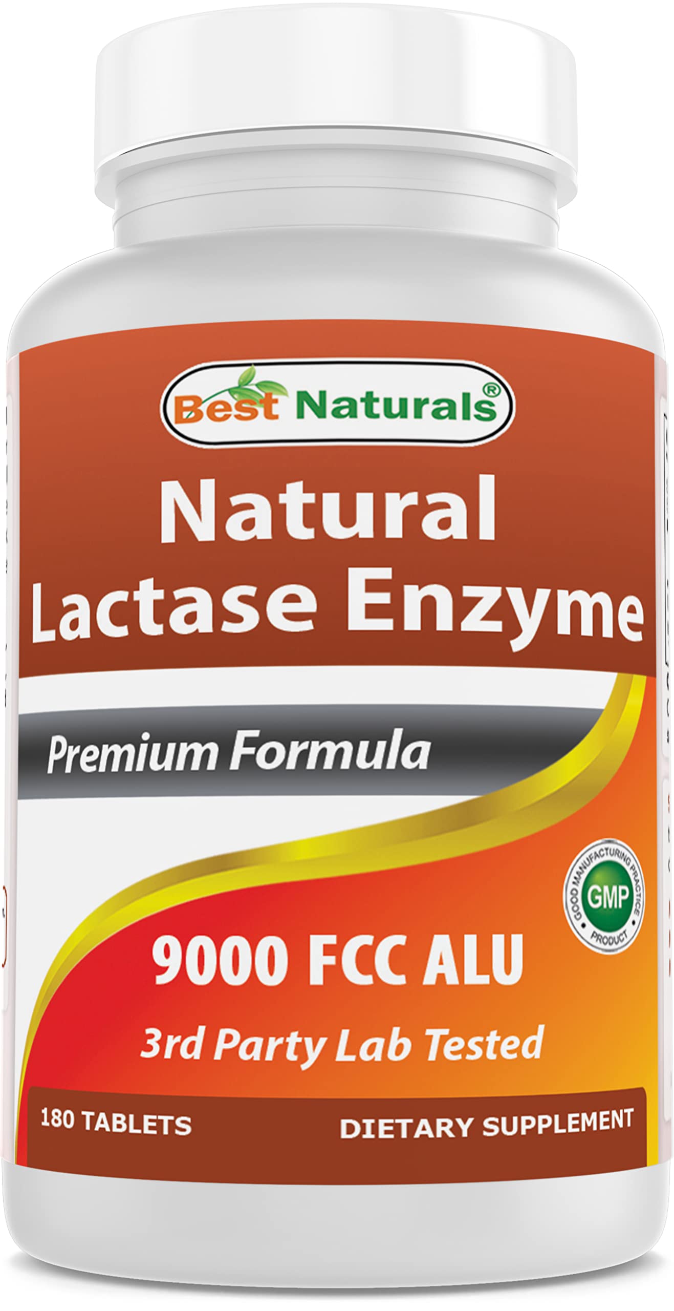 Foto 2 pulgar | Lactasa Best Naturals 180 Tabletas- Venta Internacional