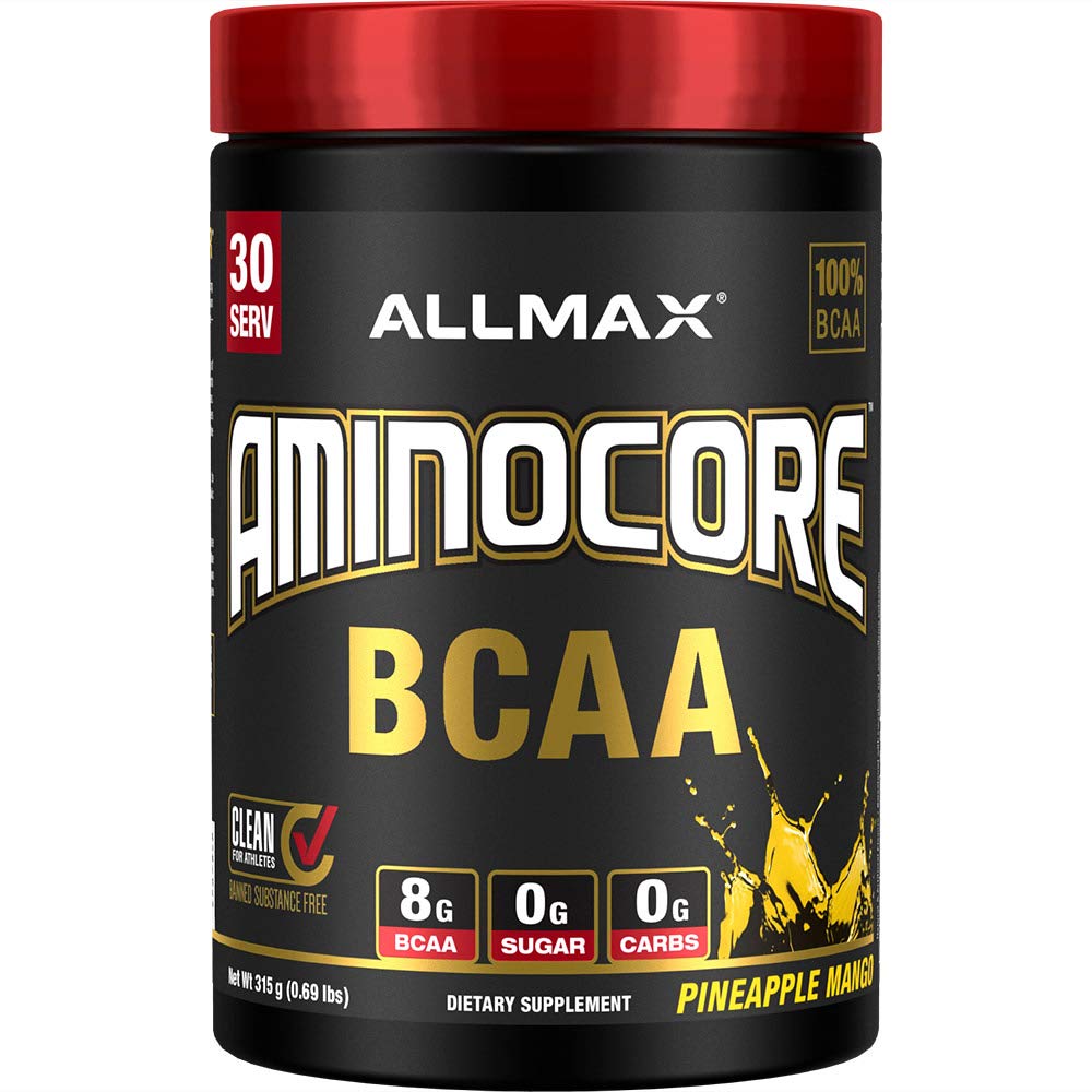 Bcaa En Polvo Allmax Nutrition Aminocore Piña Mango 315g - Venta Internacional.