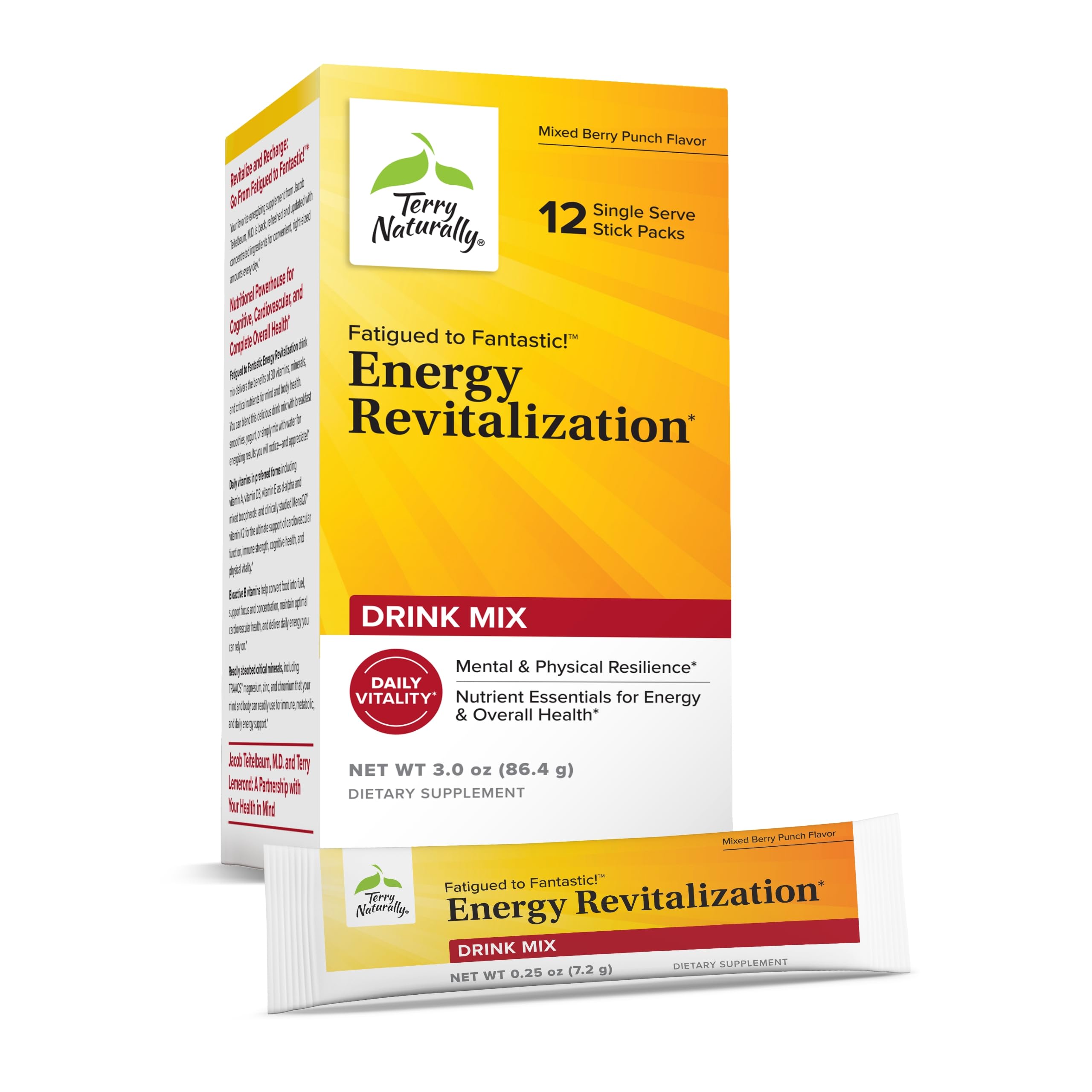 Foto 2 pulgar | Suplemento Terry Naturally Energy Revitalization - Venta Internacional