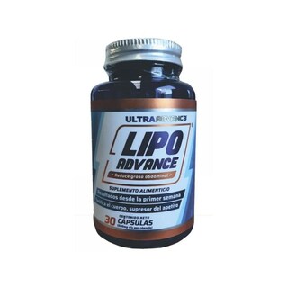 Foto 1 | Ultra Advanc3 Lipo 30 Cápsulas Quemador De Grasa Abdominal Supresor Natural Del Apetito
