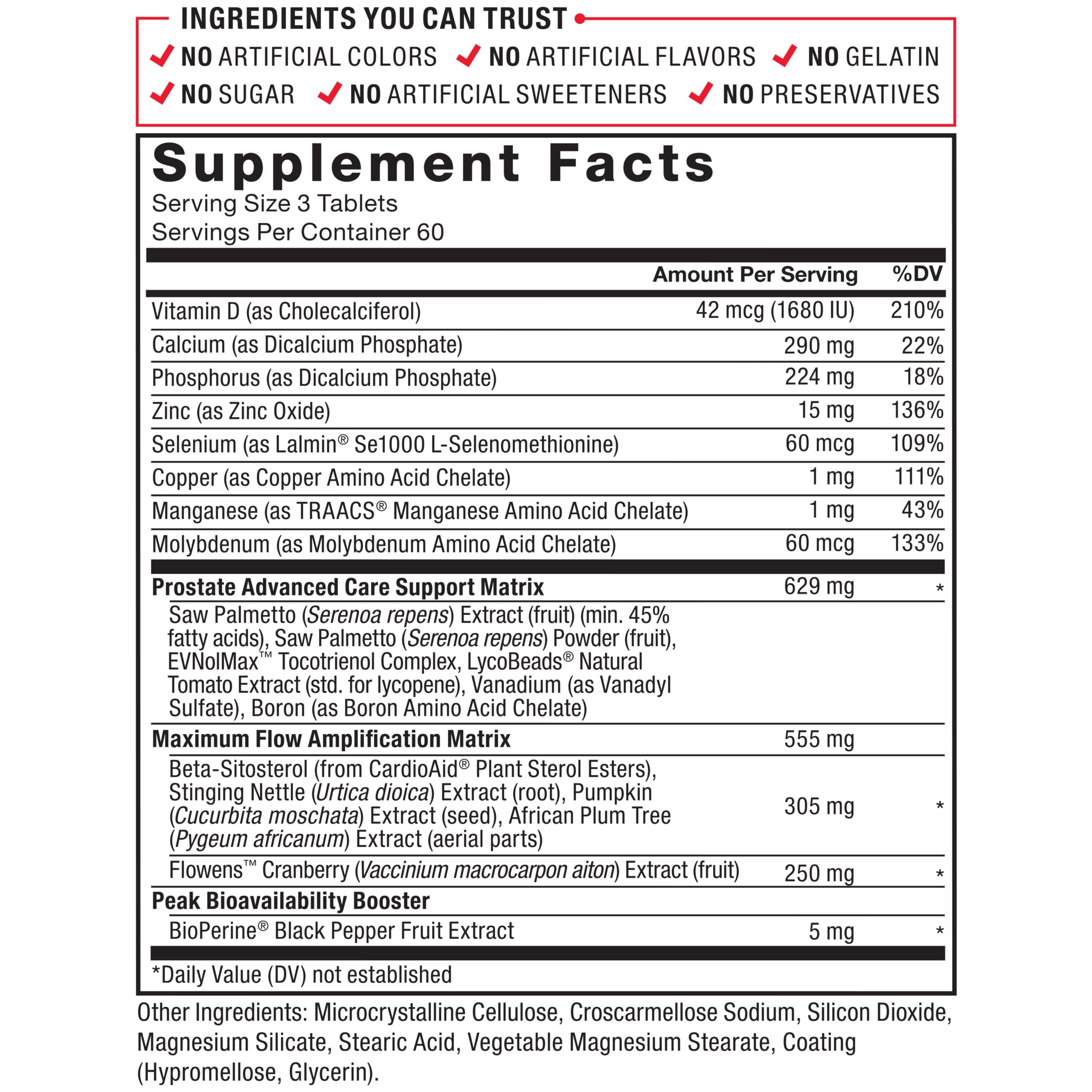Foto 7 pulgar | Suplemento de Salud Force Factor Prostate Advanced 180 Comprimidos - Venta Internacional