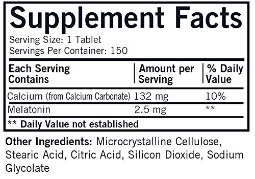 Foto 3 pulgar | Tabletas de Melatonina de Liberación Lenta Kirkman Labs 2,5 Mg - Venta Internacional