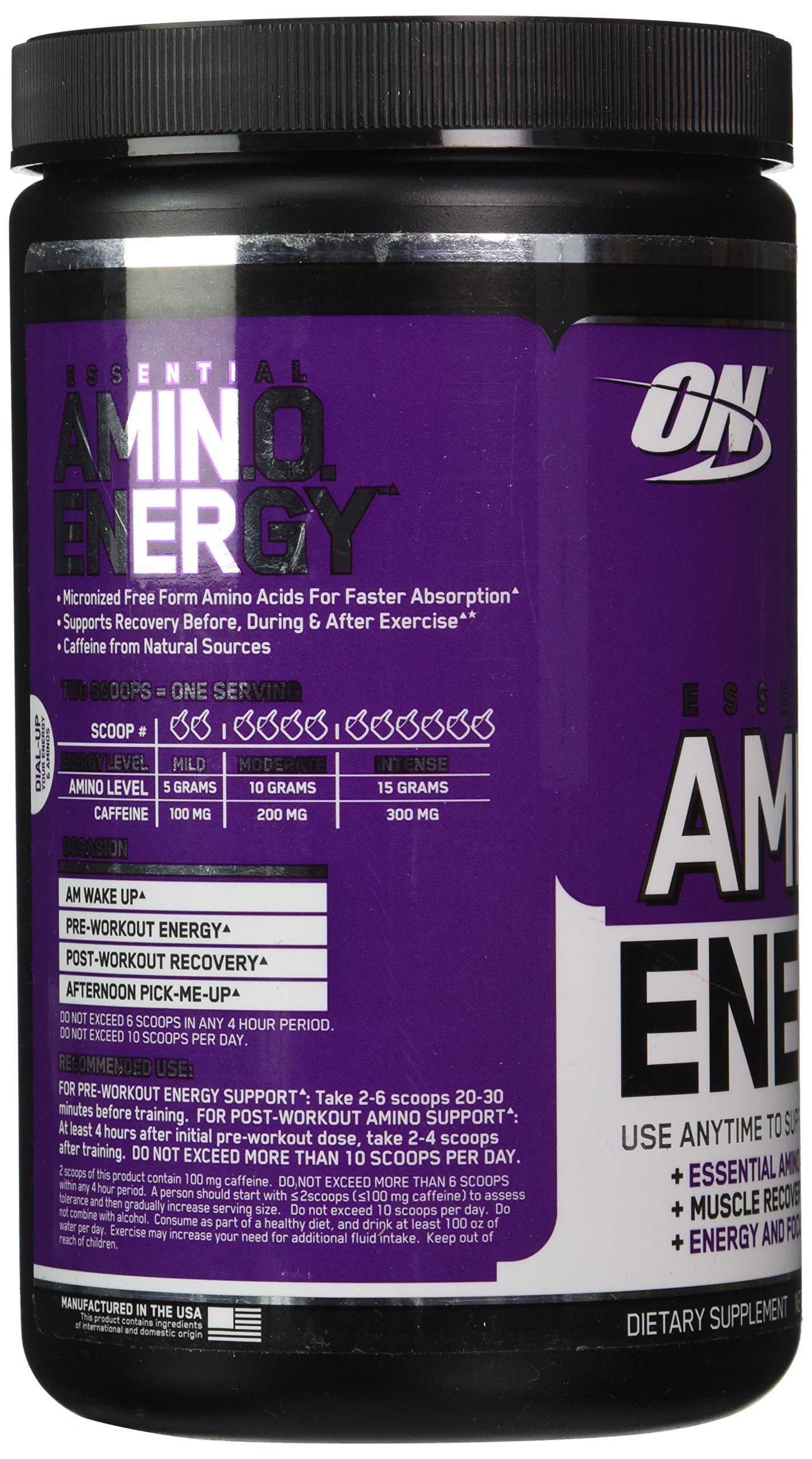 Foto 4 pulgar | Suplemento Optimum Nutrition Essential Amino Energy 30 Porciones - Venta Internacional