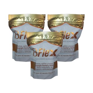 Foto 1 | Pack 3 Ultradvance B-flex 500 Mg Complejo B En Cápsulas 30 Cápsulas Suplemento Nutricional