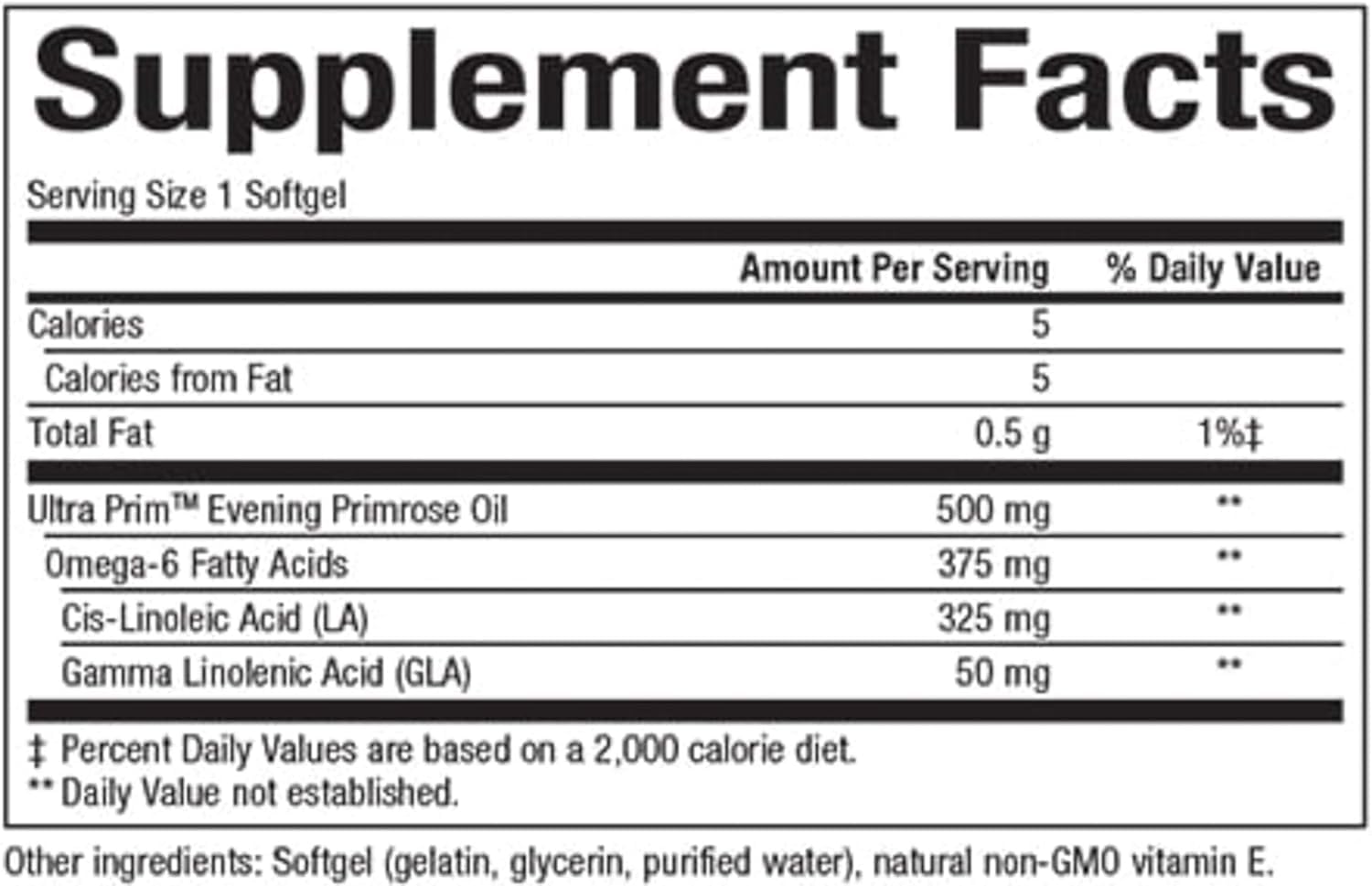 Foto 3 pulgar | Aceite de Onagra Ultra Prim Natural Factors 180 Softgels - Venta Internacional