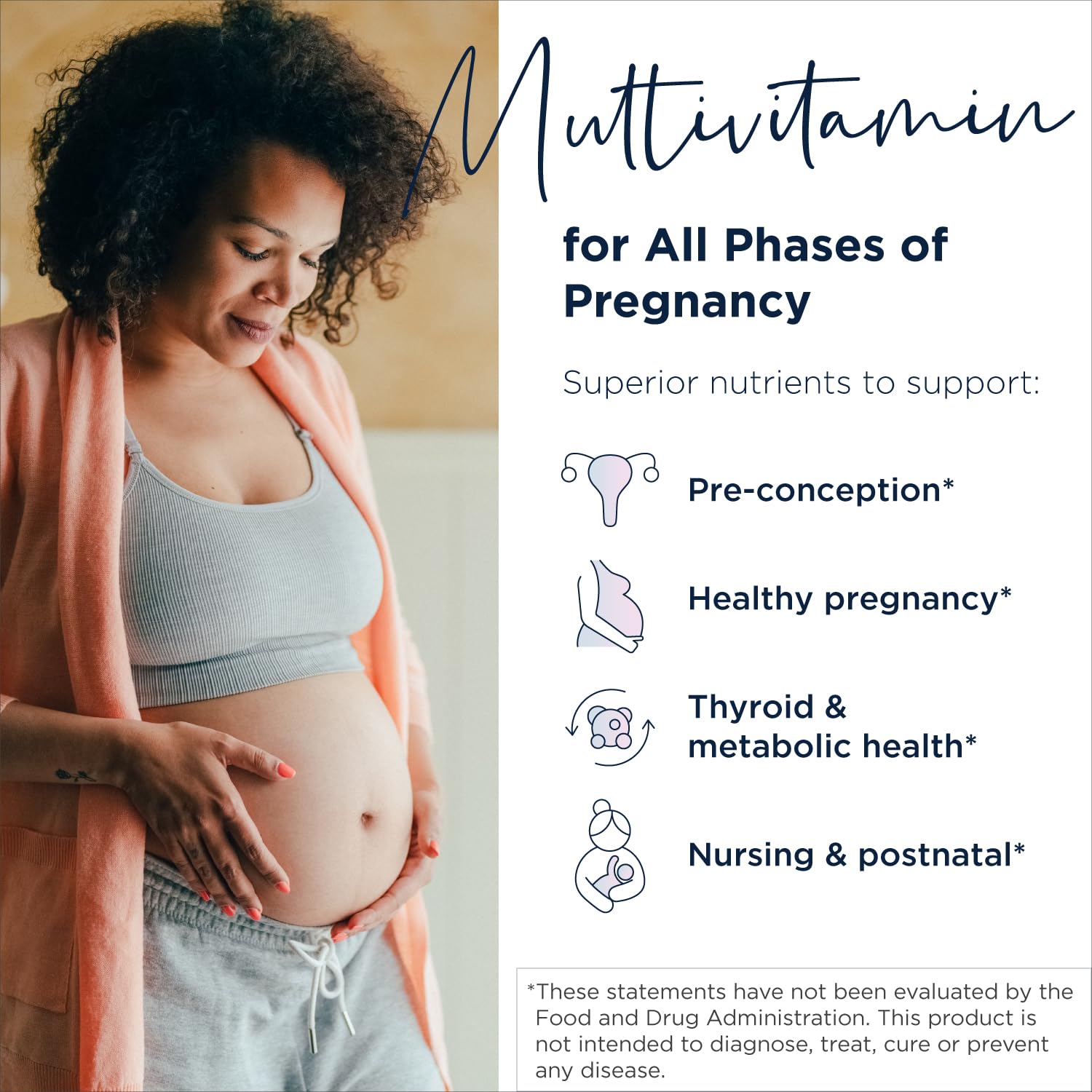Foto 3 pulgar | Multivitamínicos Prenatales Pro 120 Cápsulas - Venta Internacional
