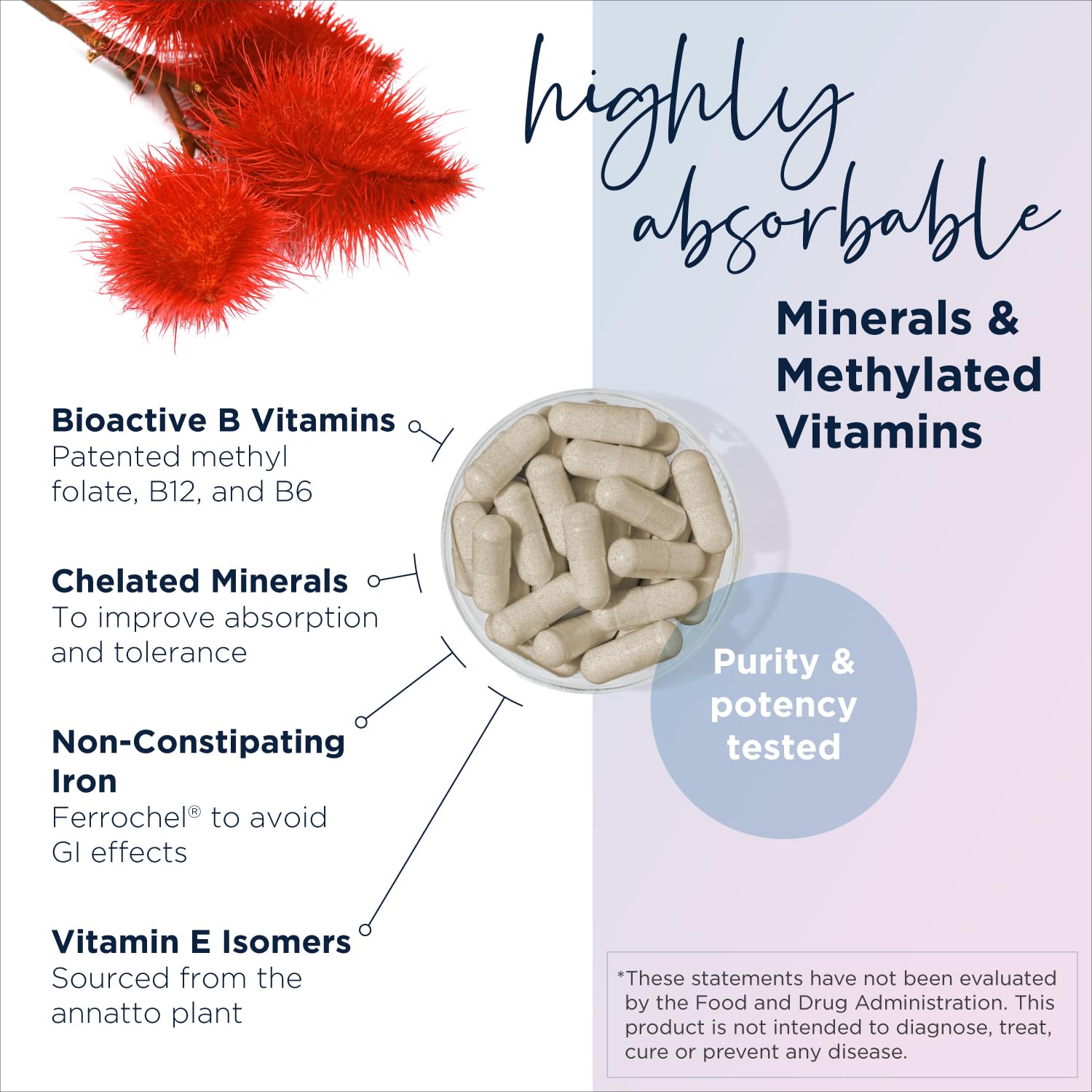 Foto 4 pulgar | Multivitamínicos Prenatales Pro 120 Cápsulas - Venta Internacional