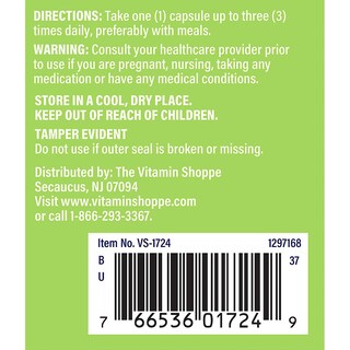 Foto 4 | Suplemento Extracto de Cardo Mariano Vitamin Shoppe 100 Capsulas - Venta Internacional