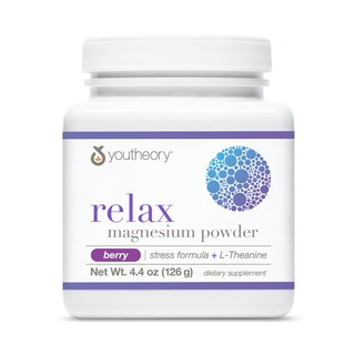 Foto 1 | Magnesio en Polvo Youtheory Relax Vegan 126 g con L-teanina Y Gaba - Venta Internacional