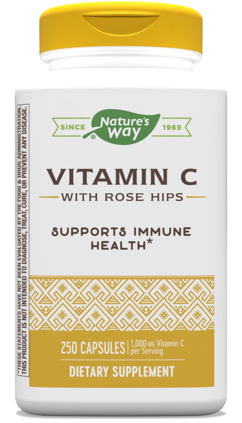 Foto 2 pulgar | Vitamina C con Escaramujo Nature's Way 250 Cápsulas - Venta Internacional
