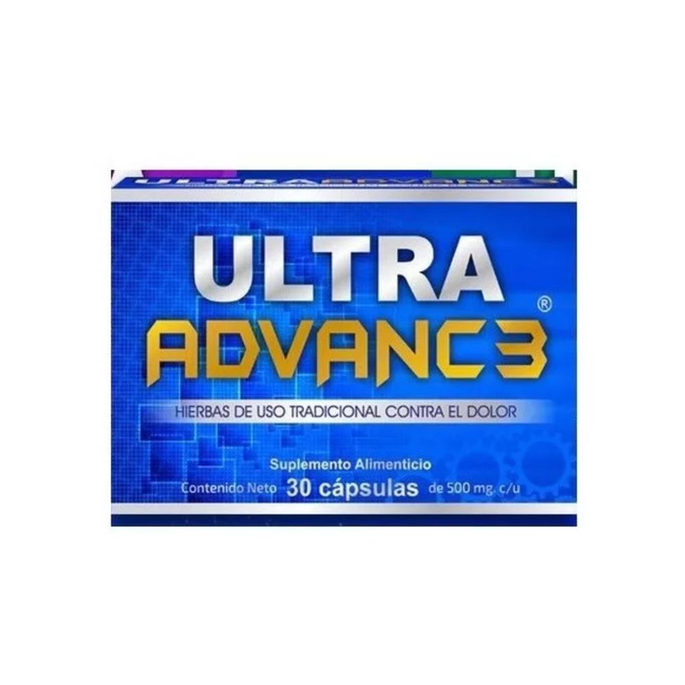 Foto 4 pulgar | Ultra Advanc3 30 Cápsulas Orgánicas De 500mg Suplemento Diario