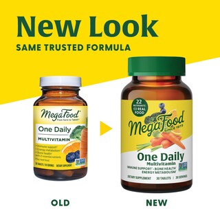 Foto 3 | Multivitamínico Megafood One Daily 60 Comprimidos - Venta Internacional