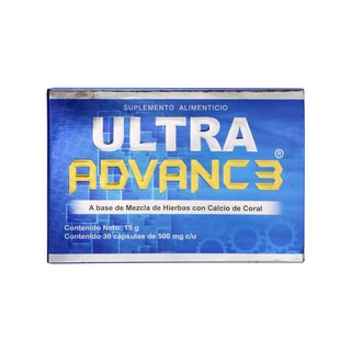 Foto 2 | Pack 2 Ultra Advanc3 30 Cápsulas Orgánicas De 500mg Suplemento Diario