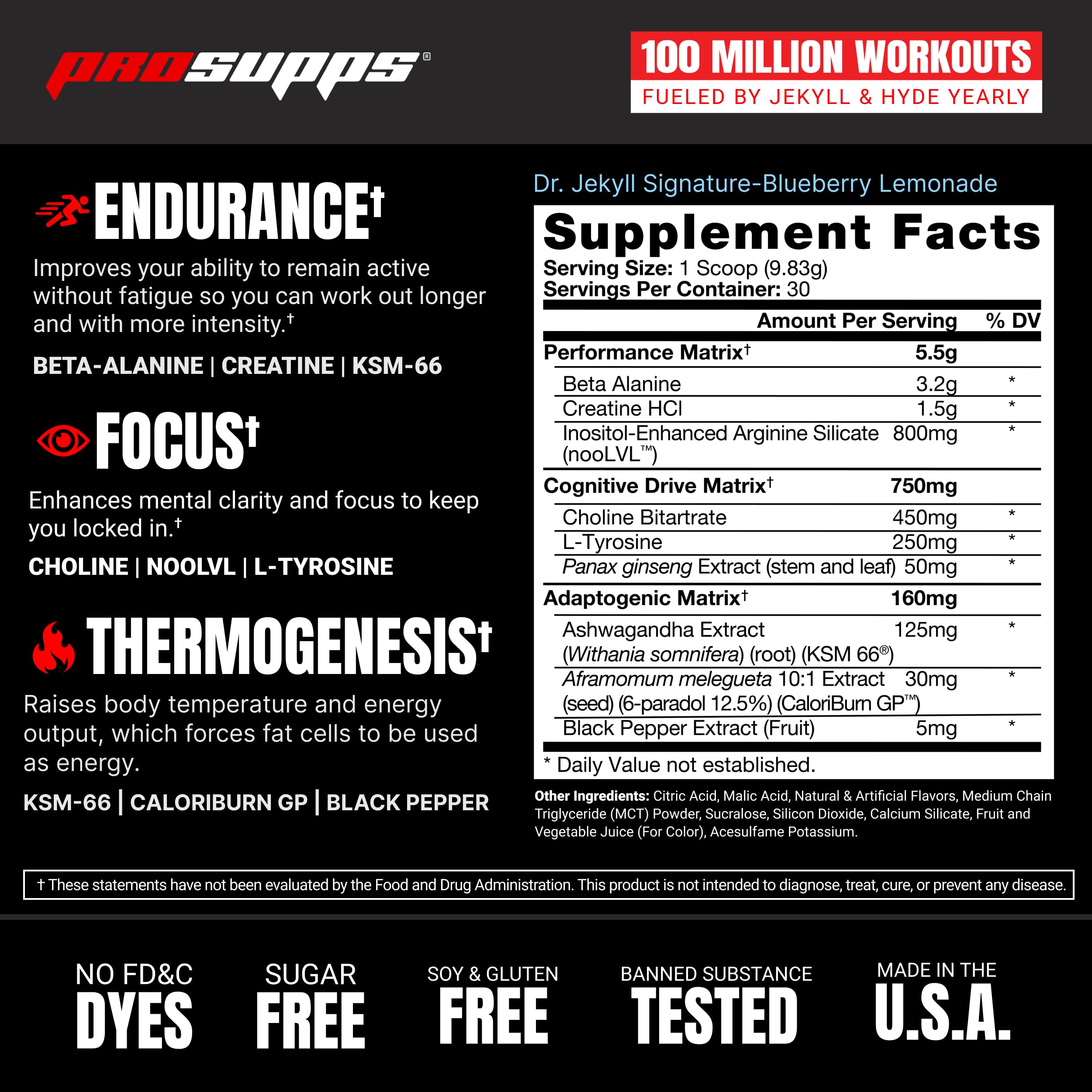 Foto 7 pulgar | Polvo Pre-Entrenamiento Prosupps Dr. Jekyll Signature 30 Porciones - Venta Internacional