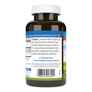 Foto 3 | Vitamina E Carlson E-Gems 400 Ui 200 Cápsulas Blandas - Venta Internacional