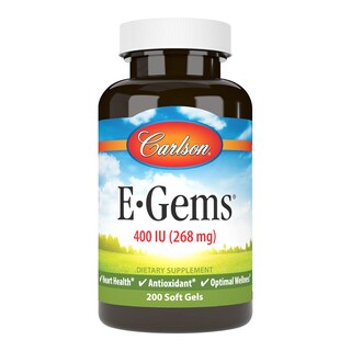 Foto 5 | Vitamina E Carlson E-Gems 400 Ui 200 Cápsulas Blandas - Venta Internacional