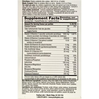 Foto 2 | Vitaminas Ener-c Limón Y Lima 1000 Mg 30 Unidades - Venta Internacional