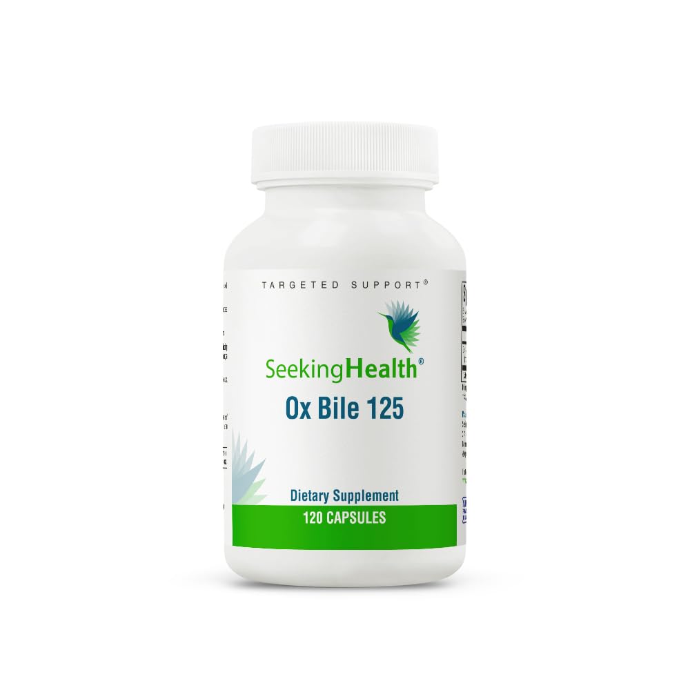 Foto 1 | Suplemento Seeking Health Ox Bile 125 Enzima Digestiva 120 Cápsulas - Venta Internacional