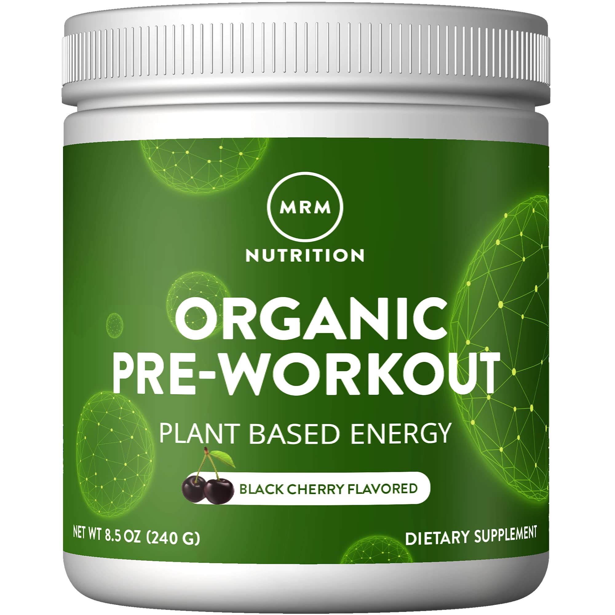 Foto 2 pulgar | Polvo Pre Workout Mrm Nutrition Organic Black Cherry 20 Servicios - Venta Internacional
