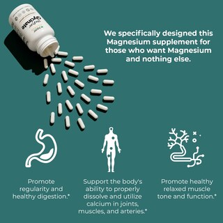 Foto 4 | Magnesio Jigsaw Health Magpure Glicinato 120 Cápsulas - Venta Internacional