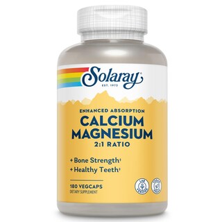 Foto 1 | Suplemento Solaray De Calcio Y Magnesio Aac 180 Cápsulas - Venta Internacional.