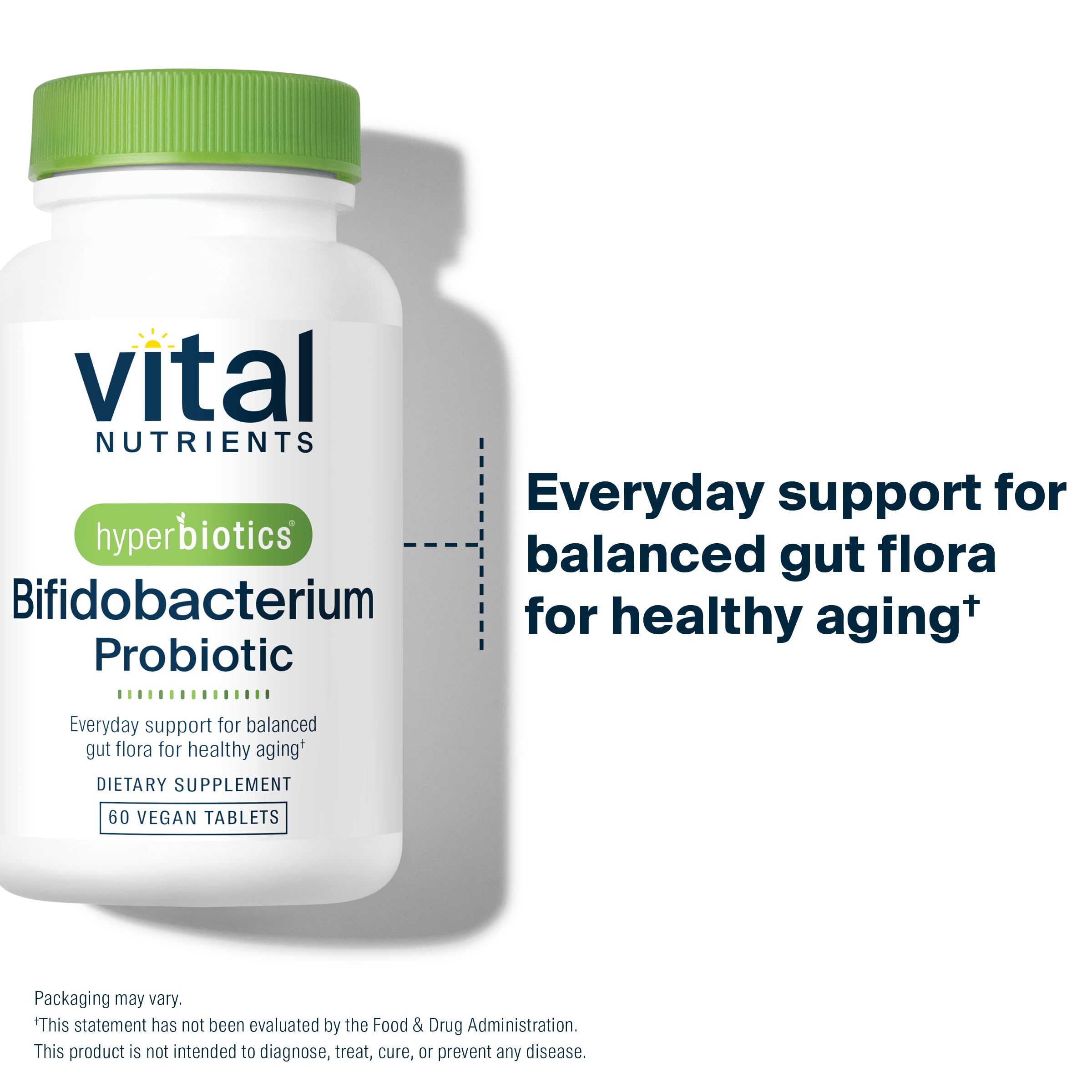 Foto 5 pulgar | Suplemento Hyperbiotics Vital Nutrients Bifidobacterium 60 Comprimidos - Venta Internacional.