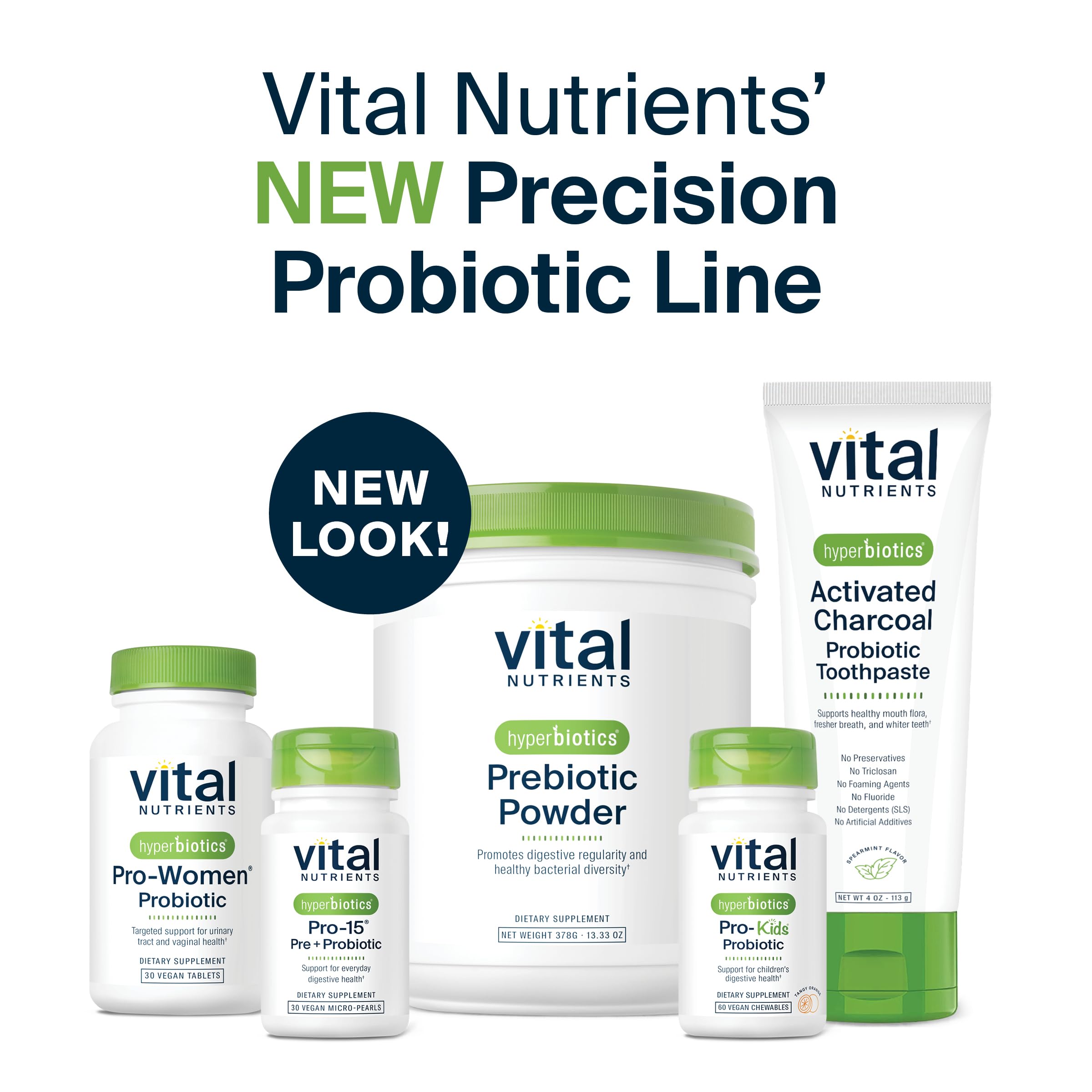 Foto 8 pulgar | Suplemento Hyperbiotics Vital Nutrients Bifidobacterium 60 Comprimidos - Venta Internacional.