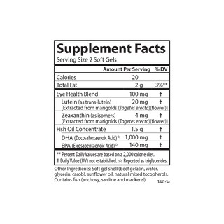 Foto 4 | Suplemento Carlson Super Dha Plus Luteína 1000 Mg Dha 60 Cápsulas Blandas - Venta Internacional.