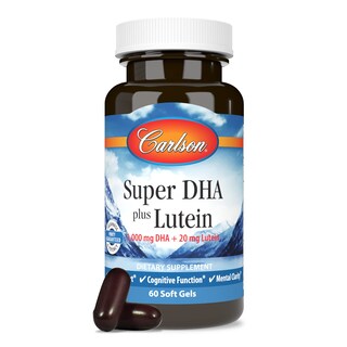 Foto 5 | Suplemento Carlson Super Dha Plus Luteína 1000 Mg Dha 60 Cápsulas Blandas - Venta Internacional.
