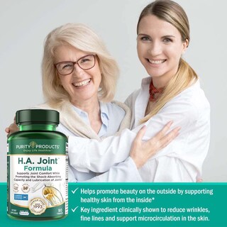 Foto 4 | Suplemento de Ácido Hialurónico HA Joint de Purity Products 90 Cápsulas - Venta Internacional