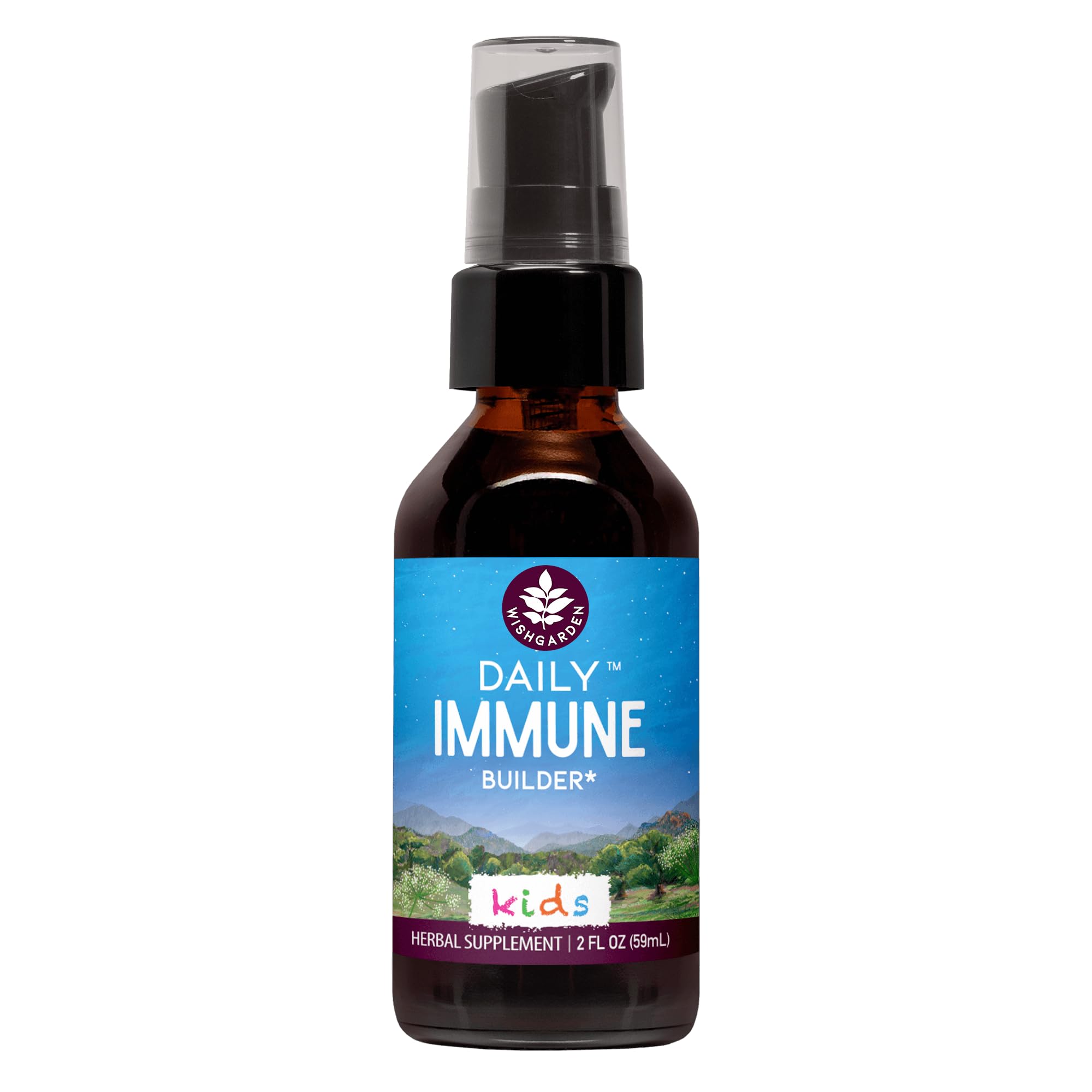 Suplemento De Apoyo Inmunológico Wishgarden Daily Immune Kids 60 Ml - Venta Internacional.