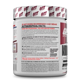 Foto 2 | Polvo Preentrenamiento Gat Sport Nitraflex Advanced Black Cherry - Venta Internacional.